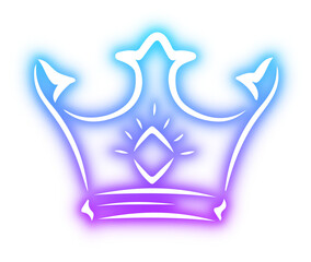 Set of Crown neon