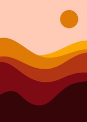 Flat Sunset V1