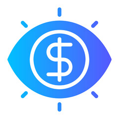 eye gradient icon
