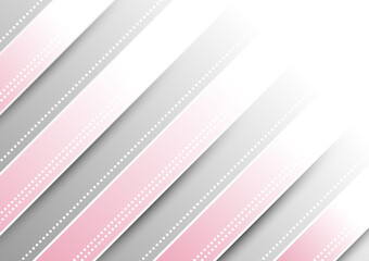 Obraz premium Premium abstract pink line metal dot circle gradient presentation background