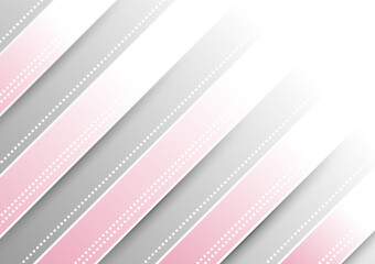 Obraz premium Premium abstract pink line metal dot circle gradient presentation background
