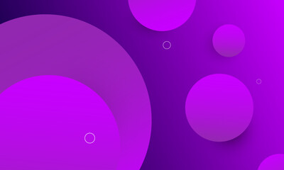 Abstract purple background with bubbles. Eps10 vector