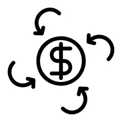 income line icon