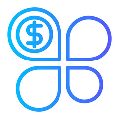 petals gradient icon