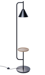 Floor lamp 3D render on a transparent background
