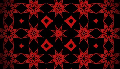 Fototapeta premium Geometric Harmony Pattern Art Decoration