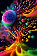 abstract fractal background