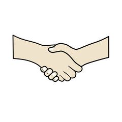 Draw a hand that is shaking in a line