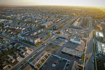Kensington neighbourhood Aerial in Saskatoon