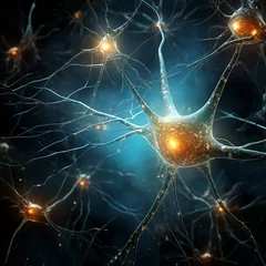 Photo sur Plexiglas Ondes fractales Neurons