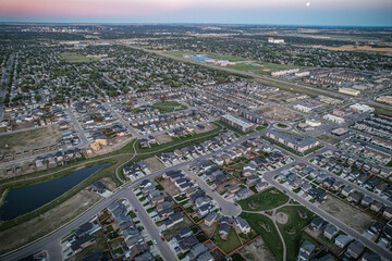 Kensington neighbourhood Aerial in Saskatoon