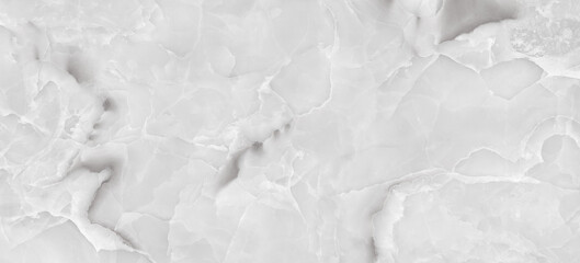 White Onyx Marble Design, Light Grey Texture Stone Background, Design Use For Architecture and...