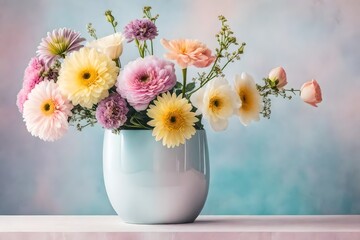 flowers in vase