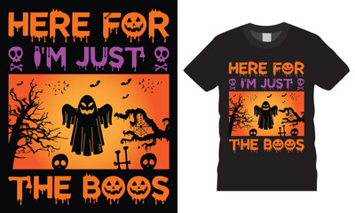 Halloween T-Shirt Design vector Graphic template.Halloween t-shirt illustration. Horns head devil t shirt design.Beautiful and eye catching vector. Halloween party costume with print-ready File.