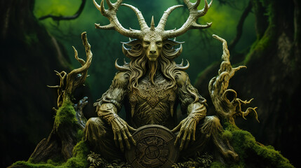 Ancient Dark God Baphomet