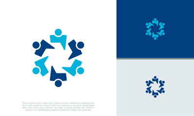 Human Resources Consulting Company, Global Community Logo.	