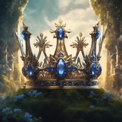 princess crown on the roof vale