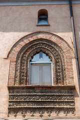 Fototapeta premium Historic building of Pontecurone, Italy