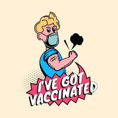 I've Got Vaccinated sticker