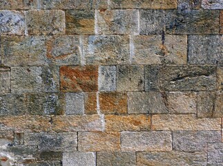 Patterned Stone Wall Texture