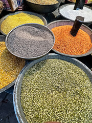 Grains In The Jodhpur Market