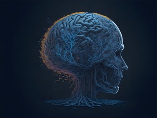 human brain neural network like tree 