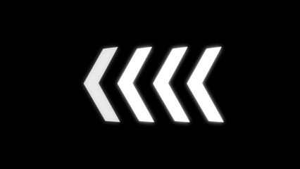 abstract directional arrow icon illustration background 4k    