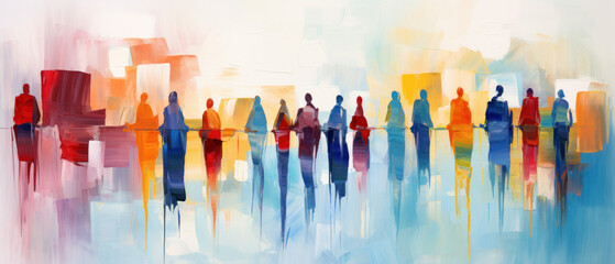 Beautiful abstract art (AI Generated)