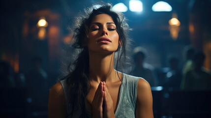 Woman in the Act of Praying