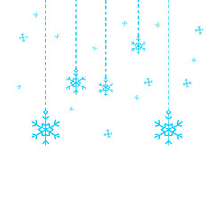 Snow Hanging Decoration