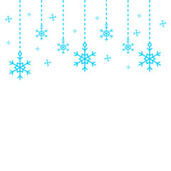 Snow Hanging Decoration