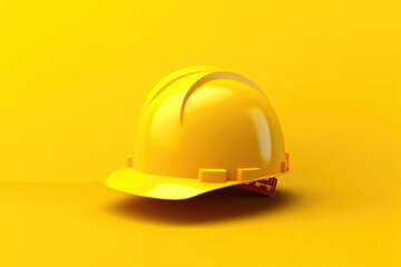 Elegant Yellow Helmet for Labor Day