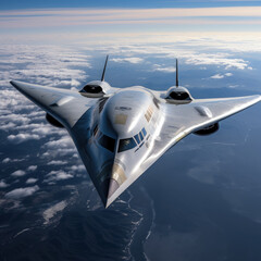 Futuristic Flight and transportation : Unveiling the 6th Generation Aircraft Design Concept.generative ai