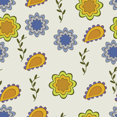 pattan flower samless best vector illustration