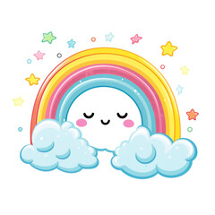 Beautiful happy illustrations (AI Generated)