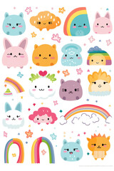 Beautiful happy illustrations (AI Generated)