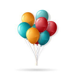 Celebration with balloons (AI Generated) 