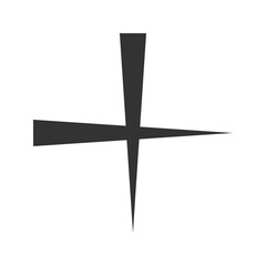 黒色のプラス記号：足し算6