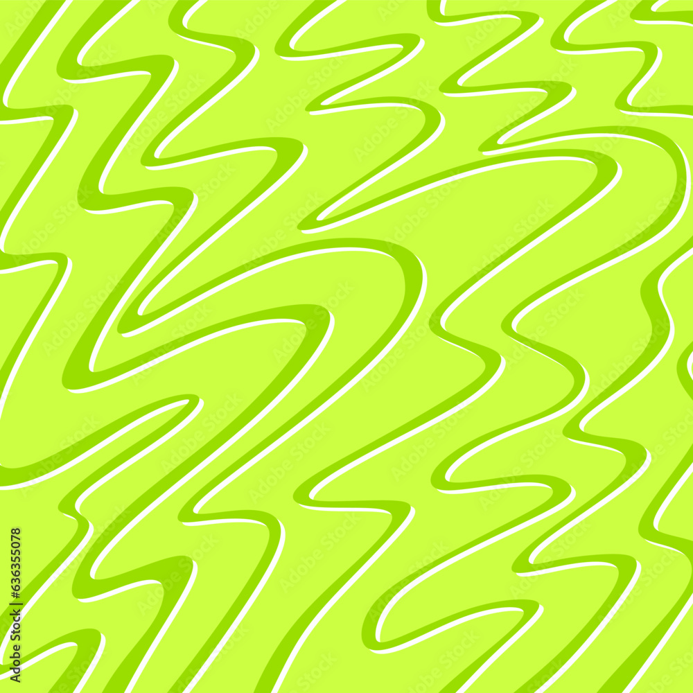 Poster minimalist background with wavy lines pattern