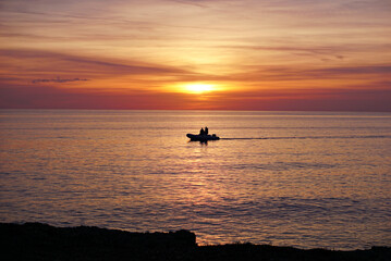 Fototapeta premium Sea sunset
