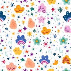 Cute children background (AI Generated)