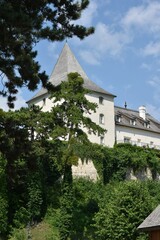 Fototapeta na wymiar Burg Pitten, Österreich, 18.07.2023