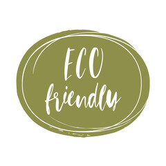 Eco, bio, vegan food stickers template, logo with leaves for organic and eco friendly products. Eco stickers for labeling package, food, cosmetics. Hand drawn style.