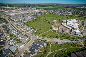 Whispers of Willowgrove: Aerial Splendor, Saskatoon, Saskatchewan