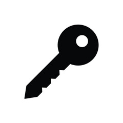 Key - Real Estate related Glyph Icon - EPS Vector