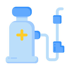disinfection line icon best for web design