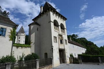 Fototapeta na wymiar Burg Maissau, Österreich, 20.07.2023