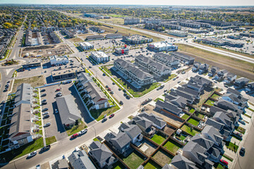 Kensington neighbourhood Aerial in Saskatoon