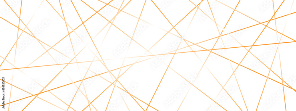 Poster abstract golden lines pattern texture business background. luxury golden random chaotic wave lines a