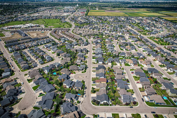 Whispers of Willowgrove: Aerial Splendor, Saskatoon, Saskatchewan